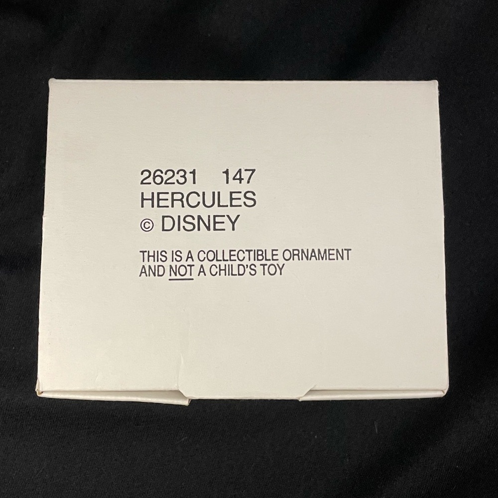 VTG Disney Hercules decorative Christmas ornament - Picture 2 of 11